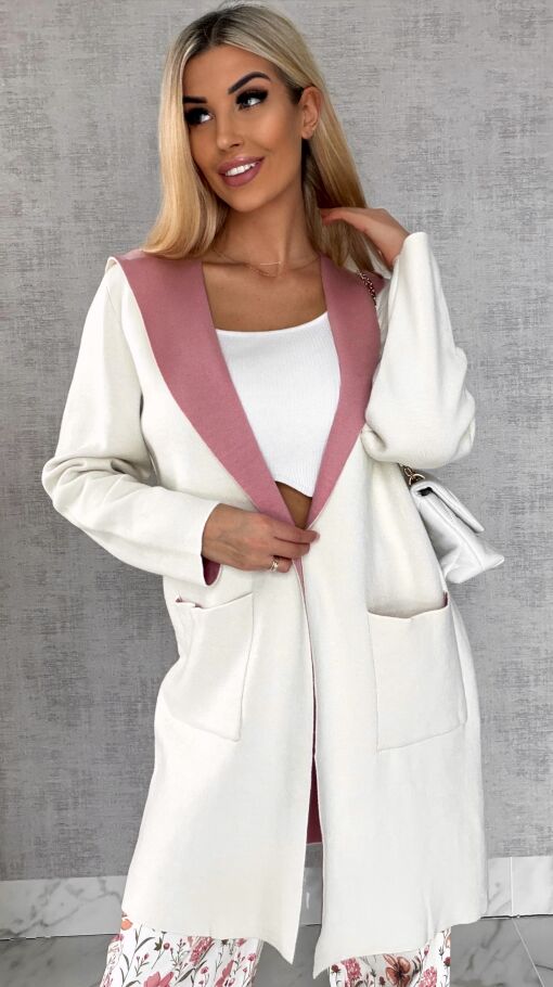 Oryginalna wiosenna narzutka z kapturem ONE SIZE - R540