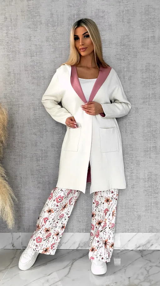 Oryginalna wiosenna narzutka z kapturem ONE SIZE - R540