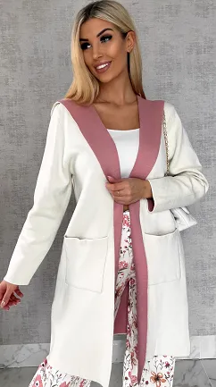 Oryginalna wiosenna narzutka z kapturem ONE SIZE - R540