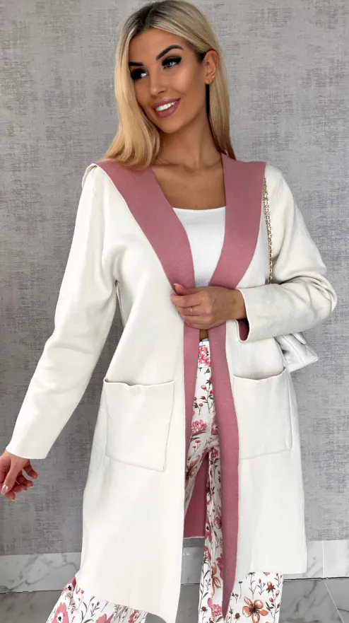 Oryginalna wiosenna narzutka z kapturem ONE SIZE - R540