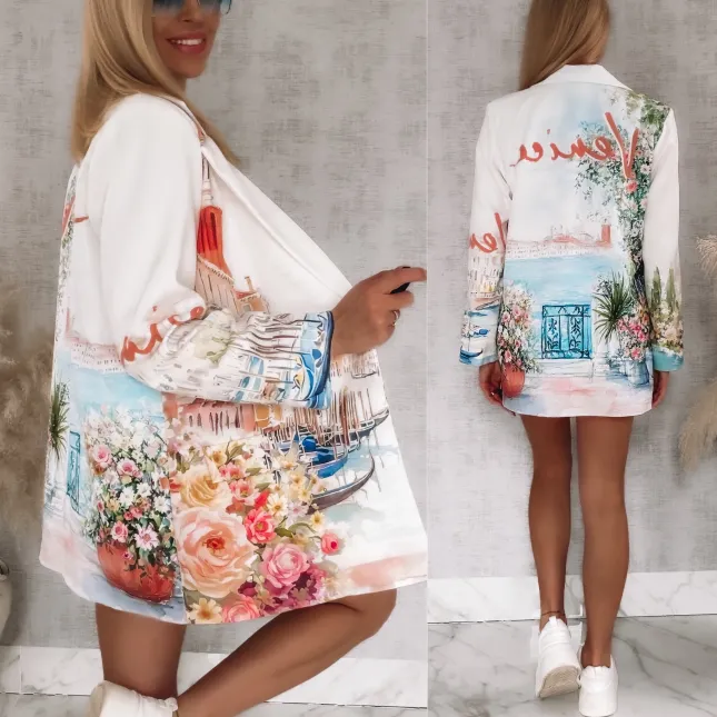 Oryginalna marynarka wzór Wenecja ONE SIZE - R891