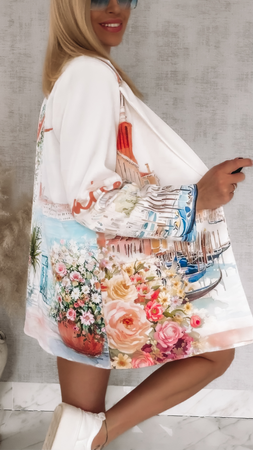 Oryginalna marynarka wzór Wenecja ONE SIZE - R891