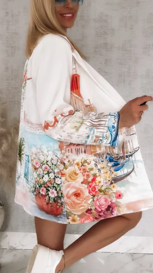 Oryginalna marynarka wzór Wenecja ONE SIZE - R891