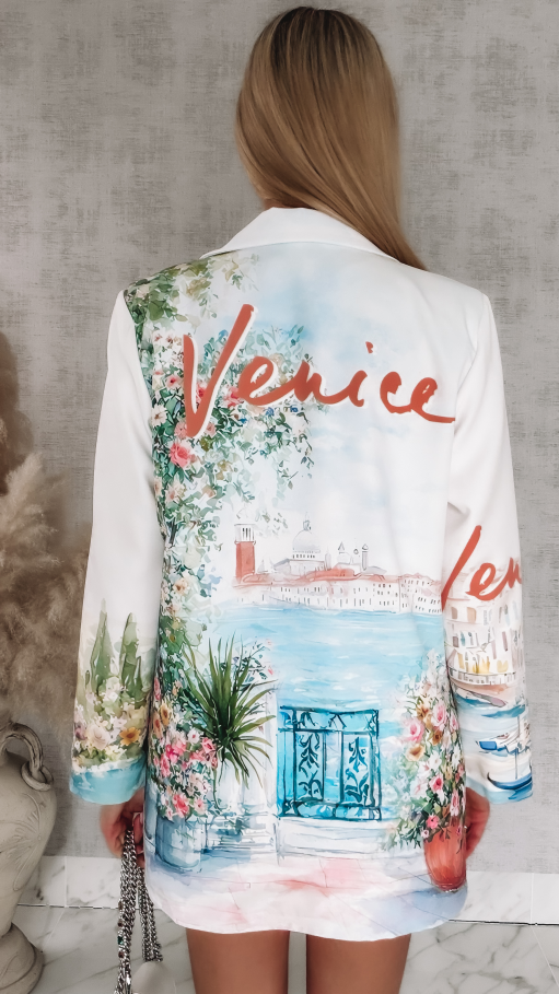 Oryginalna marynarka wzór Wenecja ONE SIZE - R891