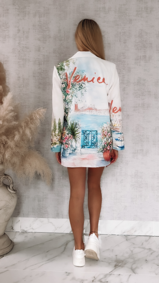 Oryginalna marynarka wzór Wenecja ONE SIZE - R891