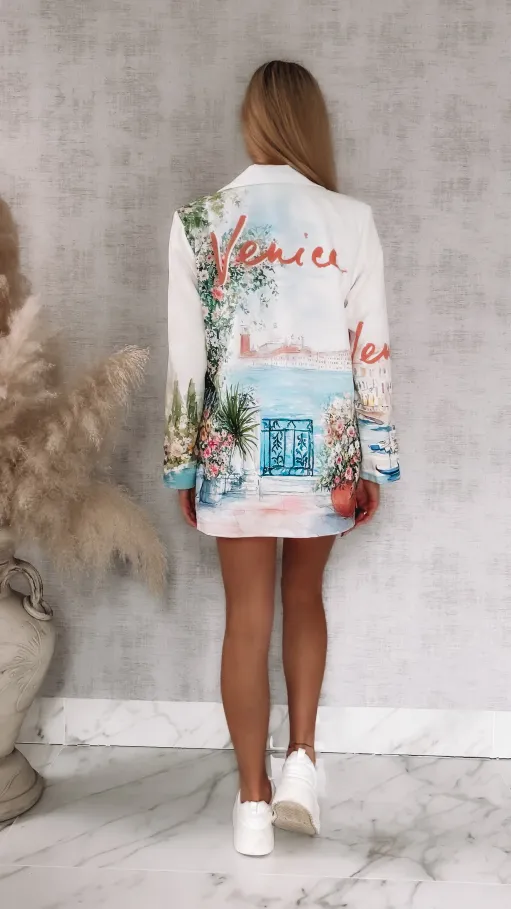 Oryginalna marynarka wzór Wenecja ONE SIZE - R891