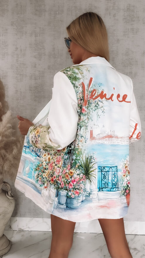 Oryginalna marynarka wzór Wenecja ONE SIZE - R891