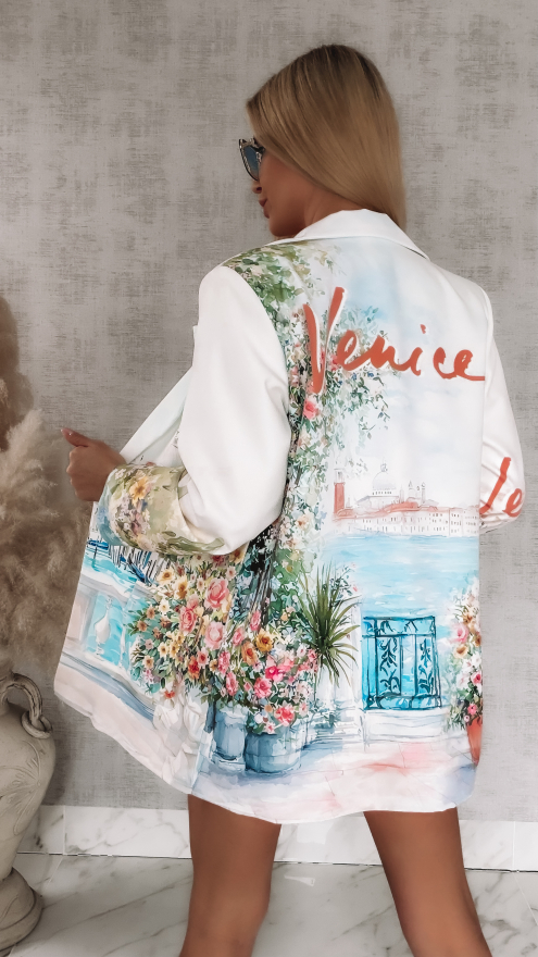 Oryginalna marynarka wzór Wenecja ONE SIZE - R891