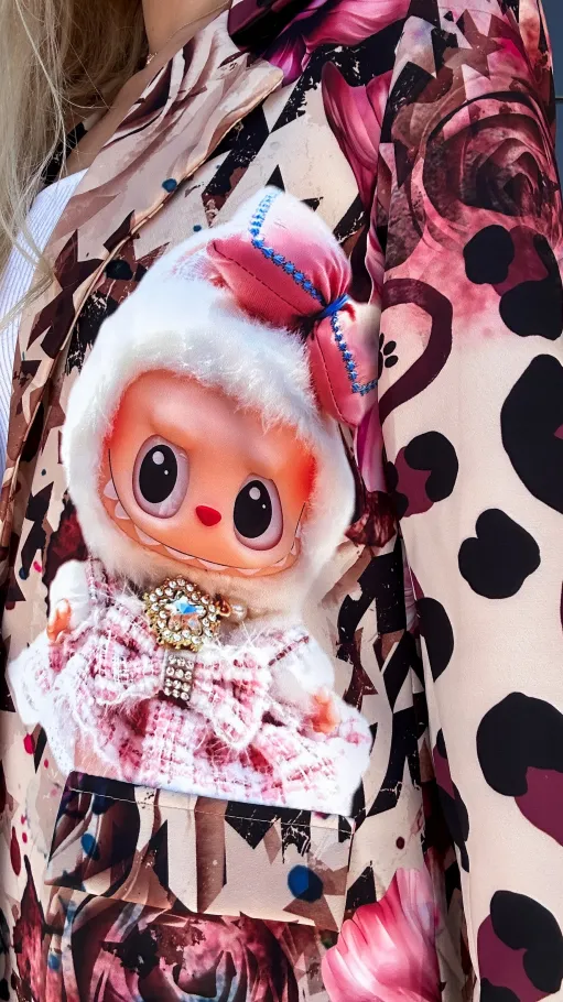 Fantastyczna marynarka STAR w kolorowym stylu ONE SIZE - R022